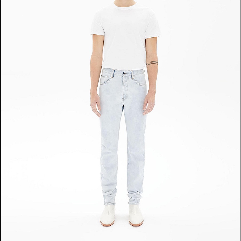 Helmut LANG MASC HI STRAIGHT LEG JEANS 32 NWT